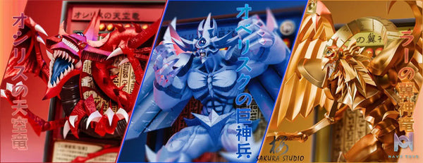 SAKURA Studio – Yu-Gi-Oh Picture Frame Series #5 Obelisk the Tormentor #6 Slifer the Sky Dragon #7 The Winged Dragon of Ra