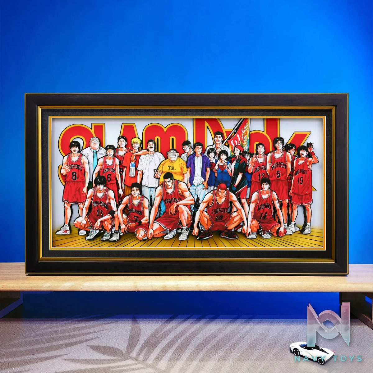 Yu Zhi Jiang Studio – Slam Dunk Multiple Characters Series #10 3D Decorative Painting Slam Dunk