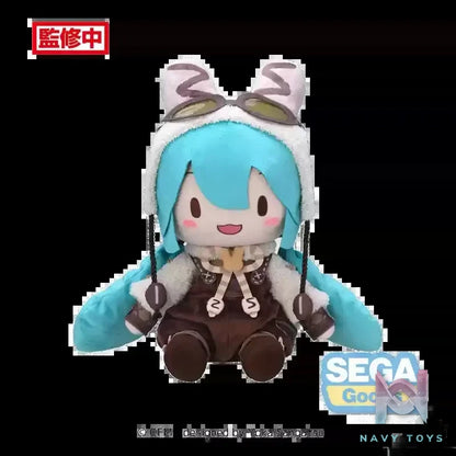 SEGA – VOCALOID Hatsune Miku Hot Cocoa Marshmallow fufu Plush (Licensed)