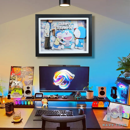 KALA HOME Studio – Doraemon X Nobita Nobi 3D Decorative Painting Doraemon