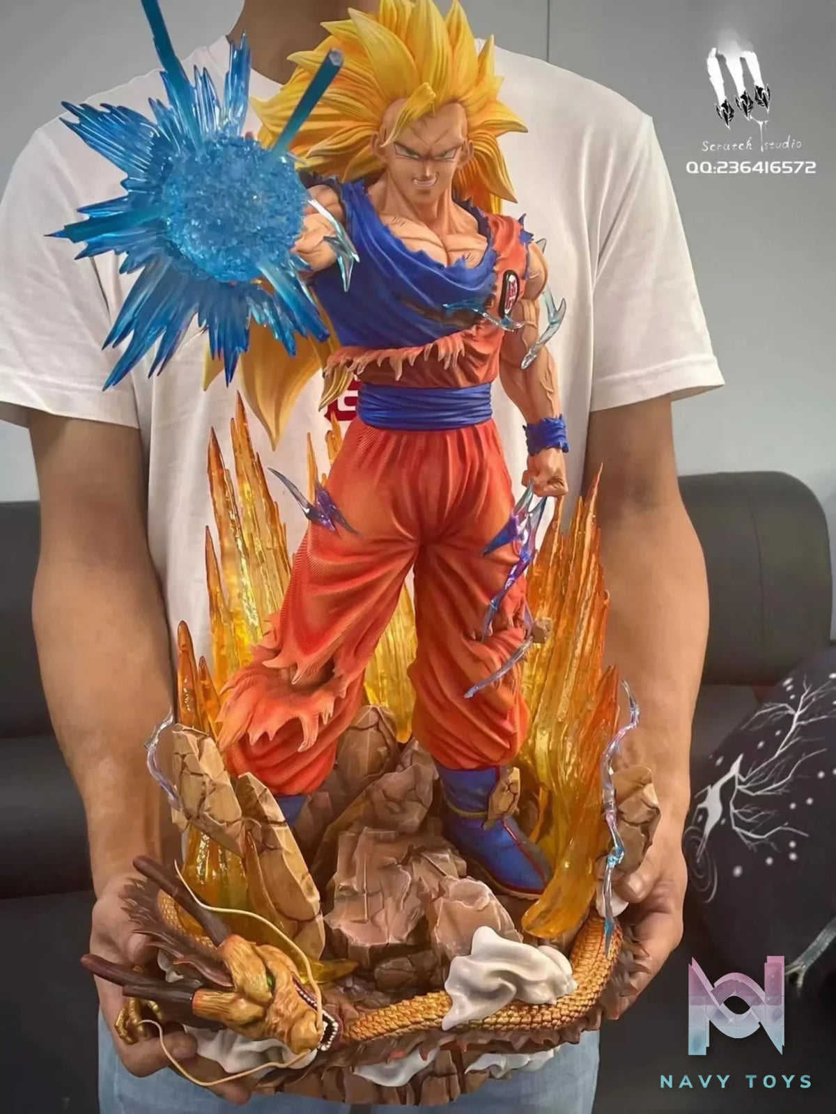 Scratch Studio – Dragon Ball Super Saiyan 3 Son Goku