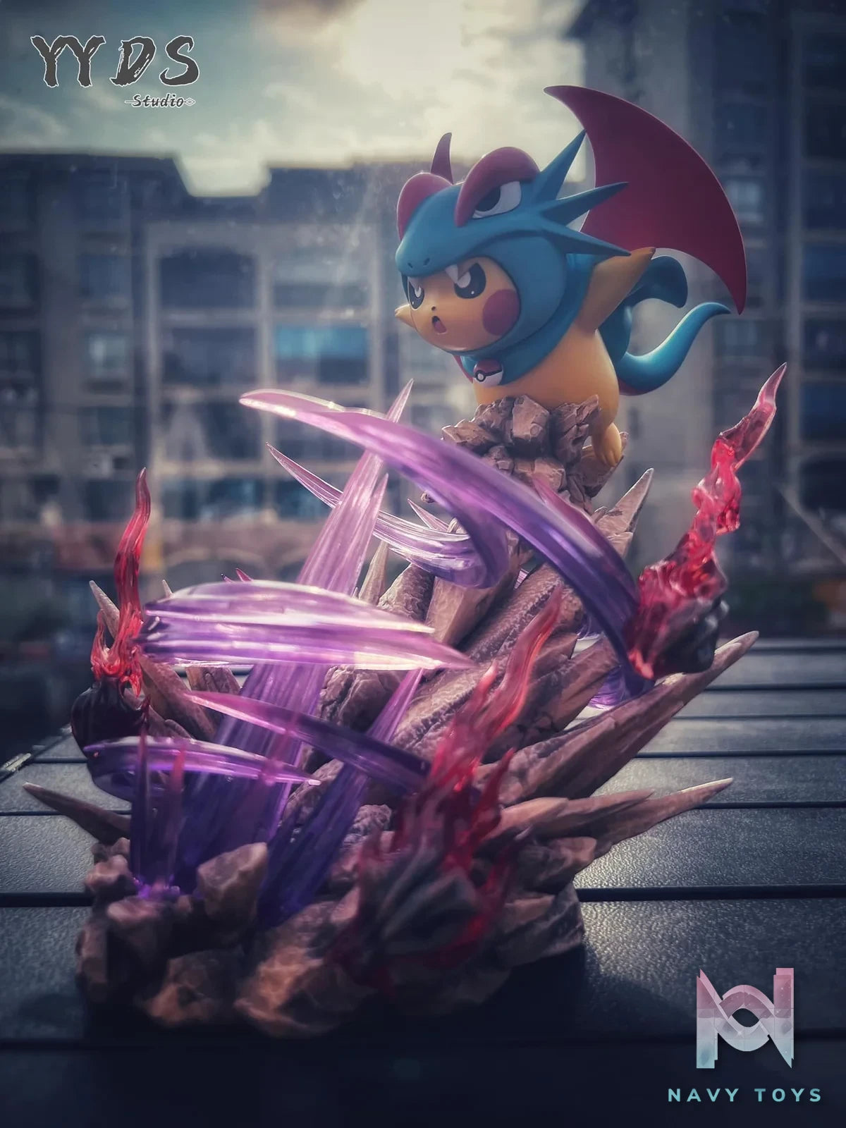 Pokemon Salamence x Pikachu - YYDS Studio resin statue YYDS Studio anime figure