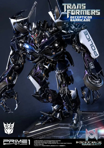 Prime 1 Studio – Museum Masterline Transformers (Film) Decepticon Barricade MMTFM-15 (Licensed)