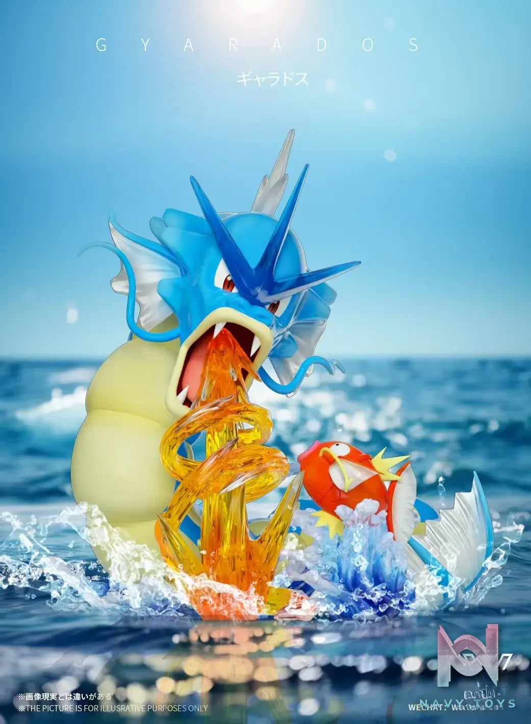 Wonder Studio – Pokémon Gyarados Evolution Set