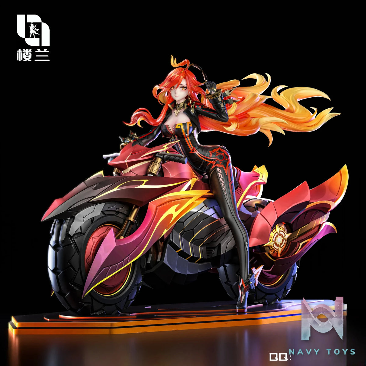 Lou Lan Studio – Genshin Impact Pyro God Motorcycle Mavuika