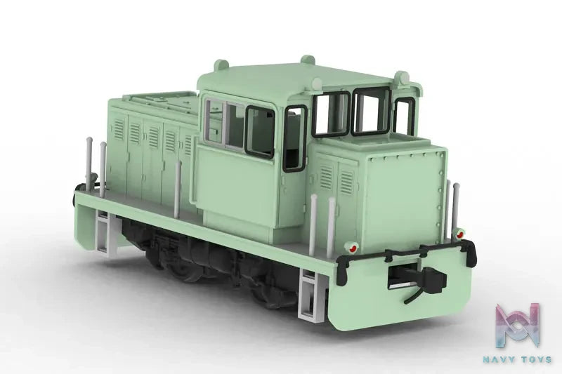 PLUM – Small Locomotive (L Type Orange & Convex Type Green) 1/80 Plastic Model (Licensed)