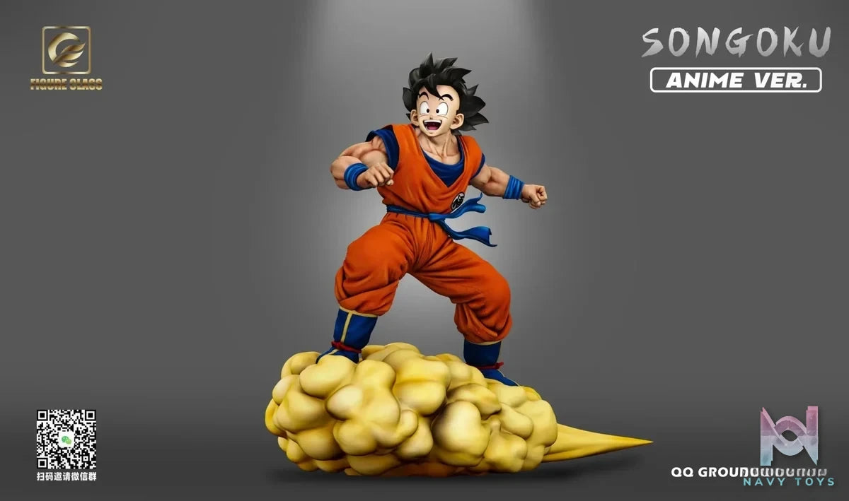FIGURE CLASS Studio - Dragon Ball Cloud Somersault Series 3 Cloud Somersault Goku resin statue Navy Toys anime figure