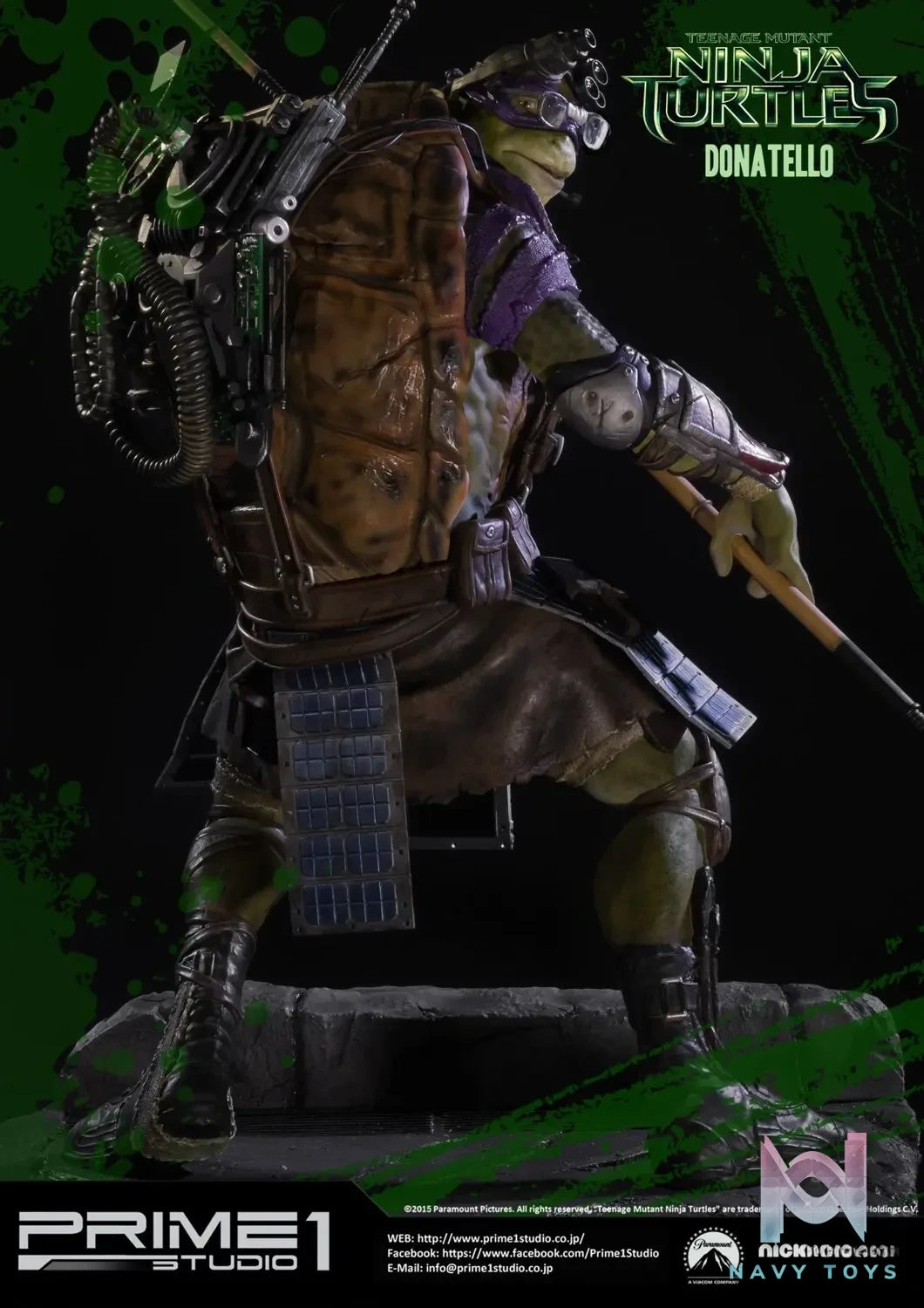 Prime 1 Studio – Museum Masterline Teenage Mutant Ninja Turtles (Film) Donatello MMTMNT-03 (Licensed)