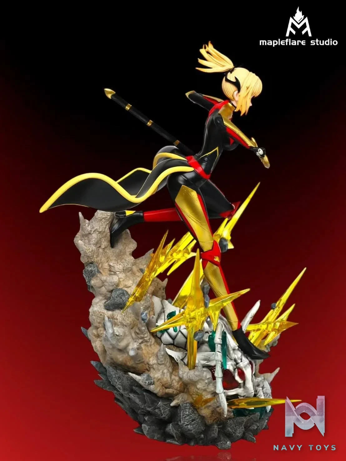 Sung Jinwoo & Cha Hea In resin statue Mapleflare Studio anime figure