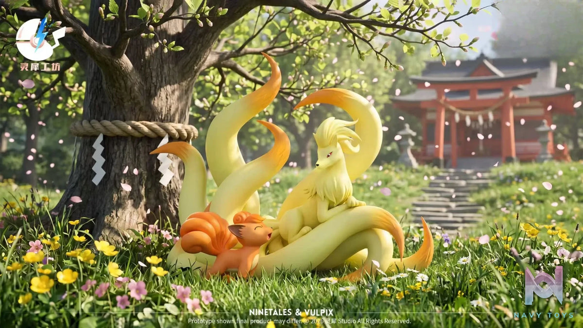 Ling Xi Gong Fang Studio – Ninetales Evolution Set Pokémon