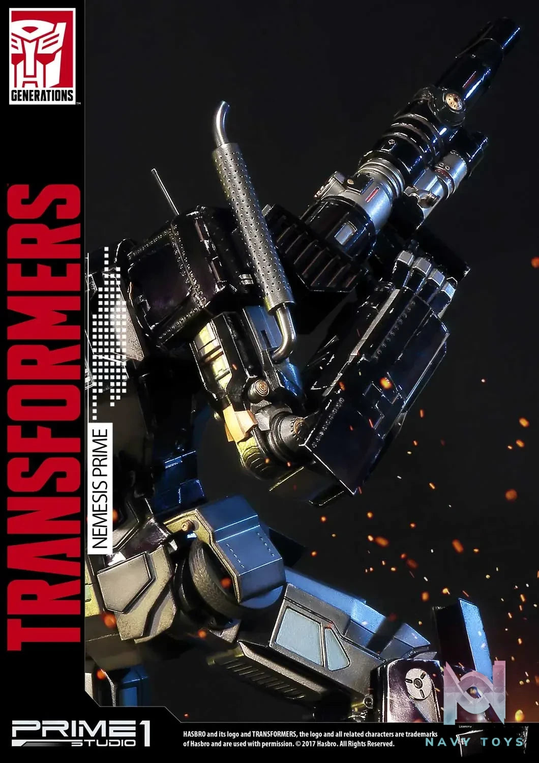 Prime 1 Studio – Premium Masterline Transformers: Generation 1 Nemesis Prime PMTF-03 (Licensed)