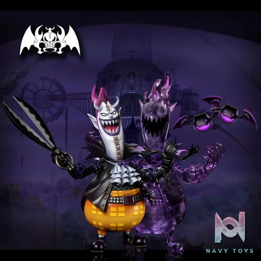 A+ Studio - One Piece Horror Bark Resonance 5rd Gekko Moriah & Shadow Mage resin statue Navy Toys anime figure