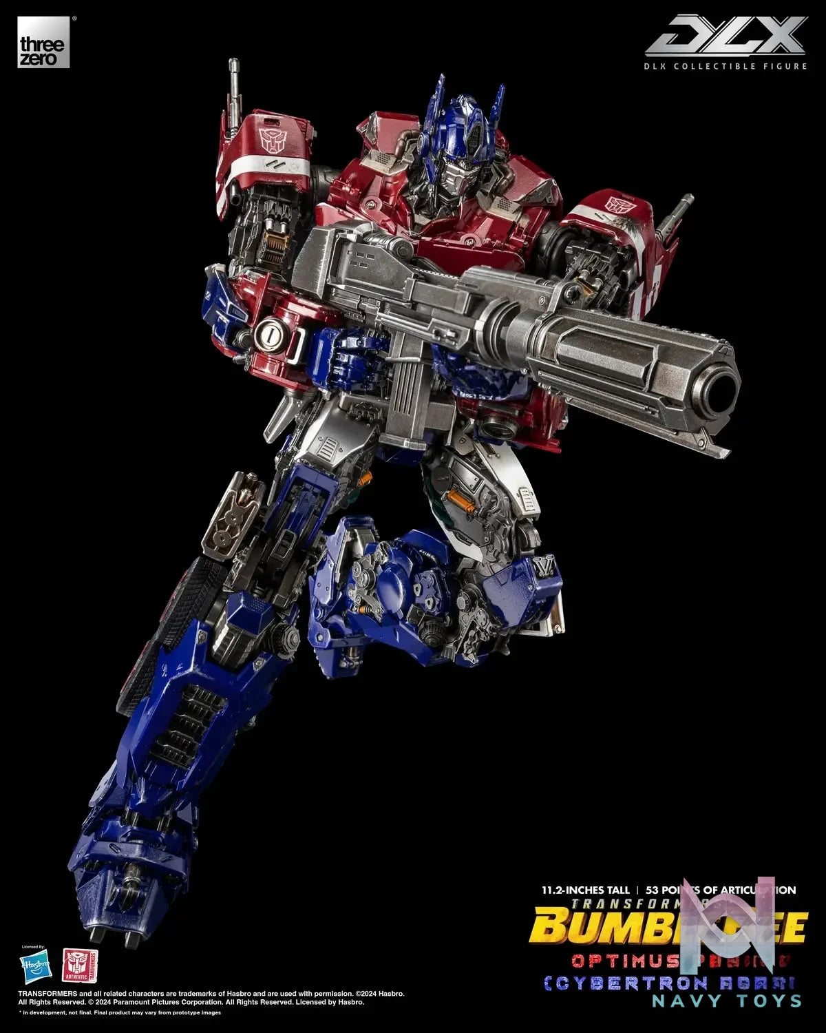 Threezero Studio – Transformers: Bumblebee DLX Optimus Prime Cybertron Mode