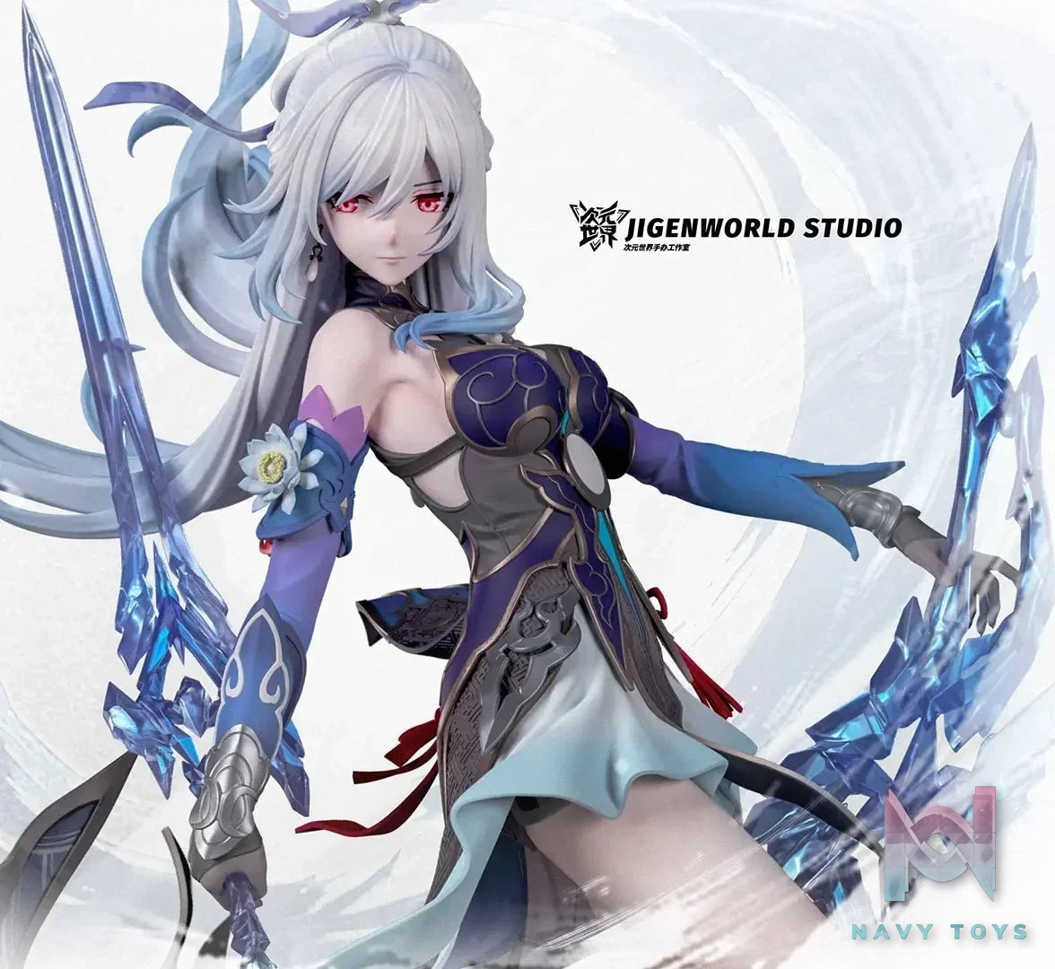 Jigenworld Studio - Honkai: Star Rail Jingliu resin statue Navy Toys anime figure