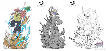 Loiter Studio – Seven Ninja Swordsmen of the Mist Naruto