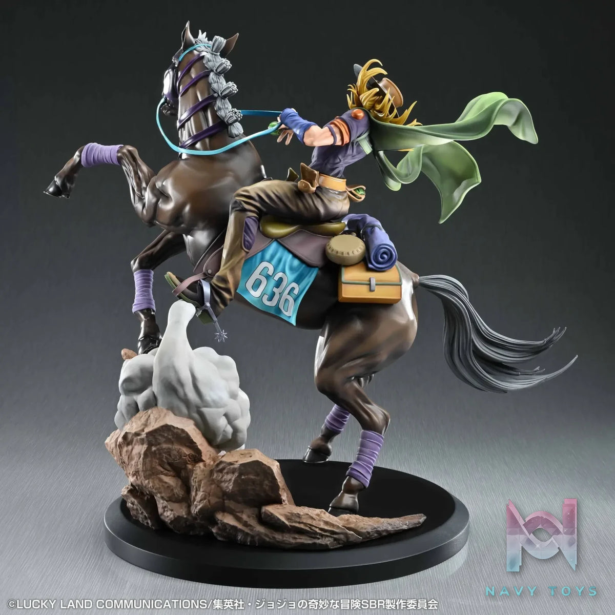 MEDICOS-E – Chozo Art Collection Anime “Steel Ball Run JoJo’s Bizarre Adventure” Gyro Zeppeli X Valkyrie (Licensed)