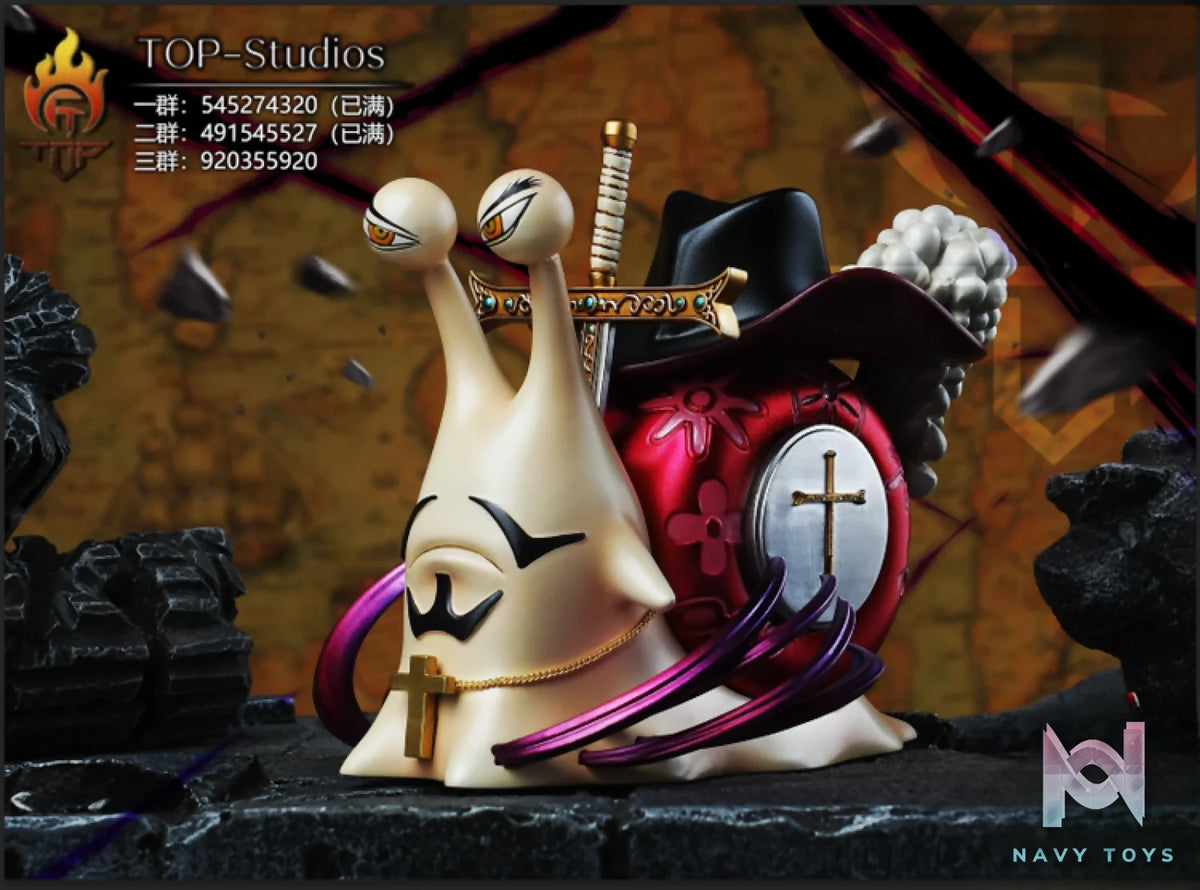 TOP Studio – Mihawk and Doflamingo Transponder Snails