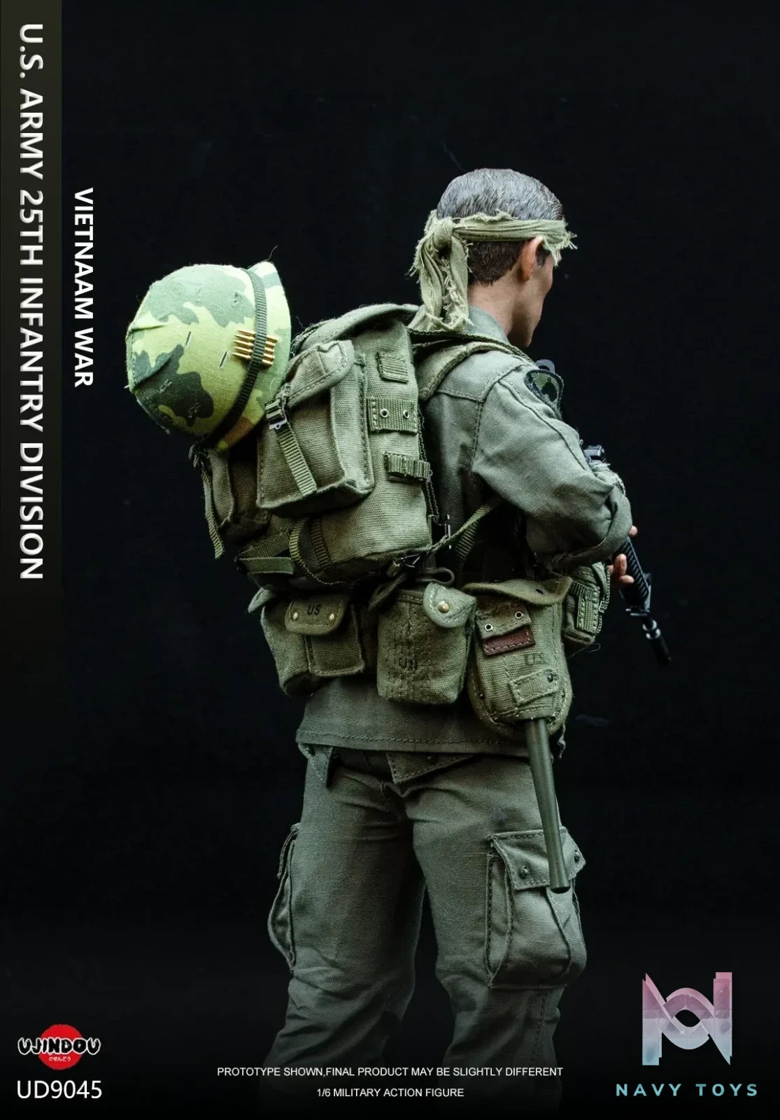 UJINDOU – U.S. ARMY 25TH INFANTRY DIVISION 1/6 VIETNAM WAR NO.UD9045 (Licensed)