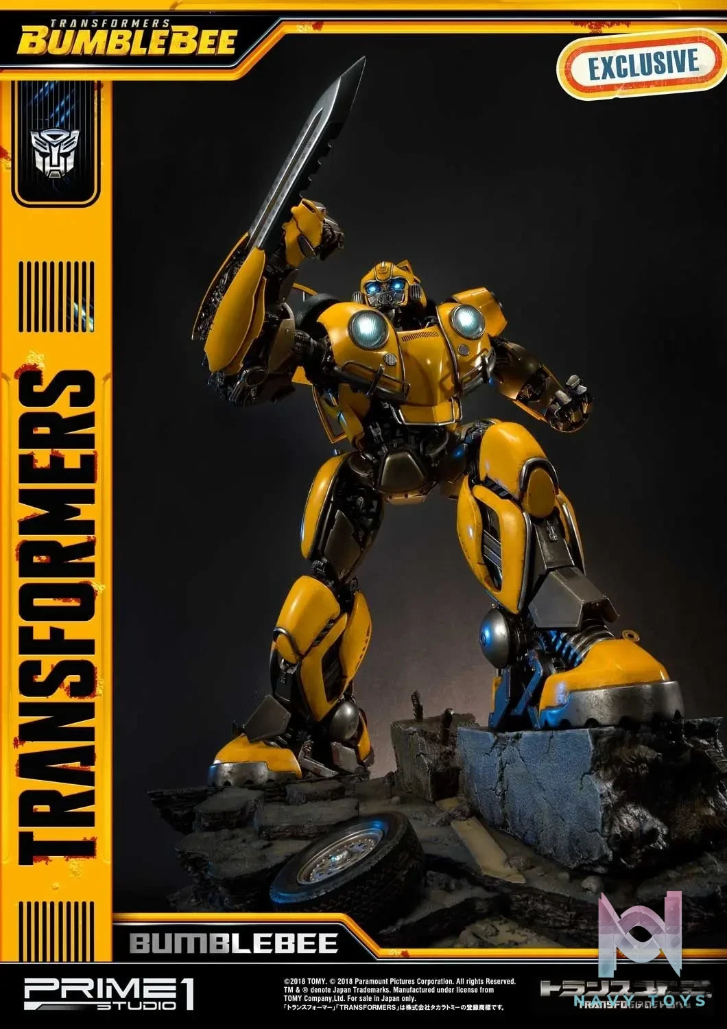 Prime 1 Studio – Museum Masterline Transformers: Bumblebee (Film) Bumblebee MMTFM-24 MMTFM-24EX MMTFM-24BD(Licensed)