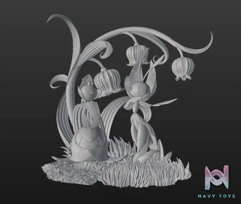 Duan Zao Jiang Studio – Leavanny Evolution Set Pokémon