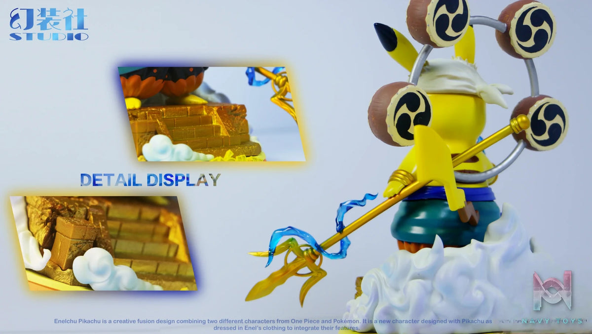 Huan Zhuang She Studio – Pikachu Cosplay One Piece Enel Pokémon