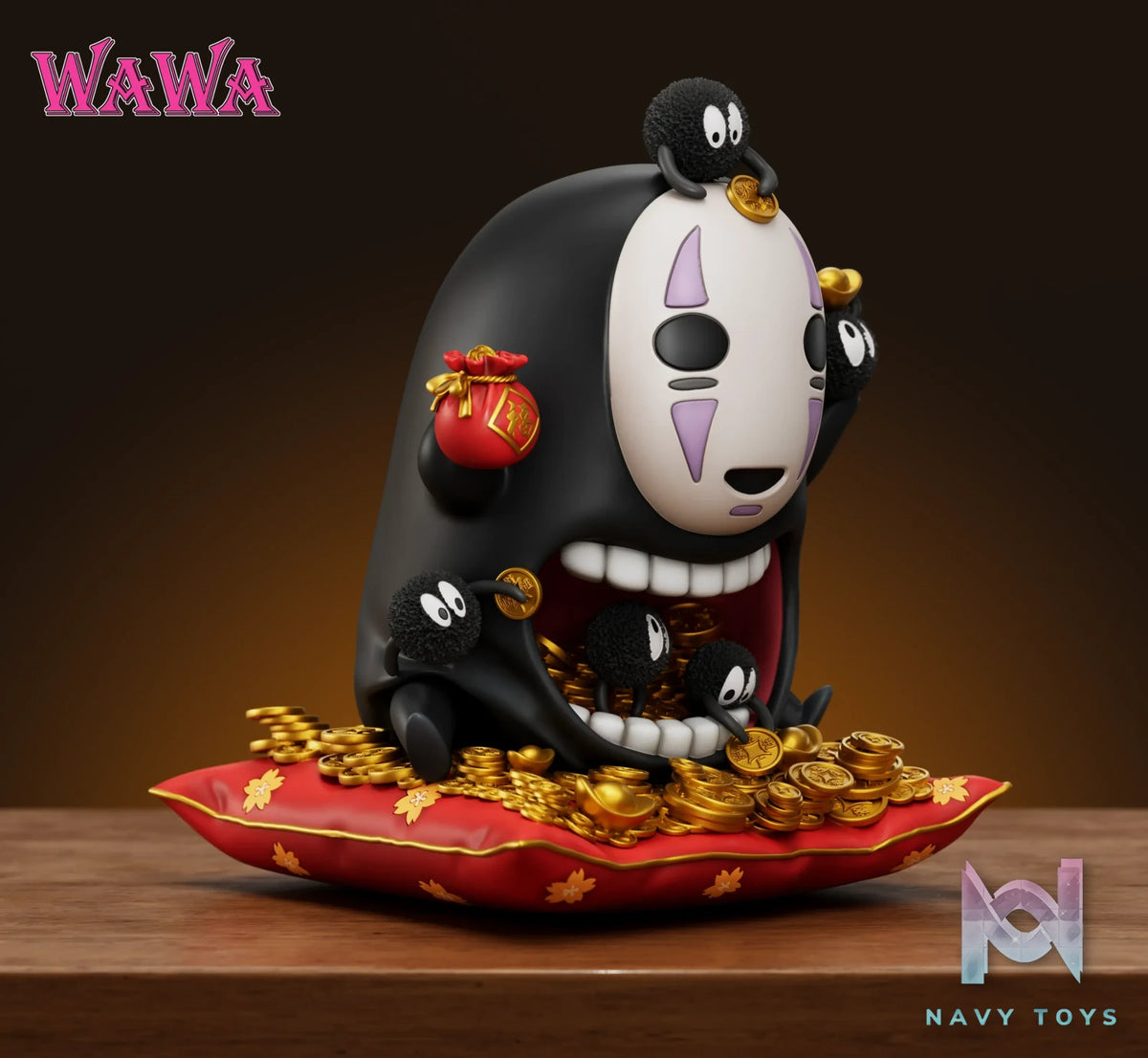 WAWA Studio – No Face Man Lucky Spirited Away