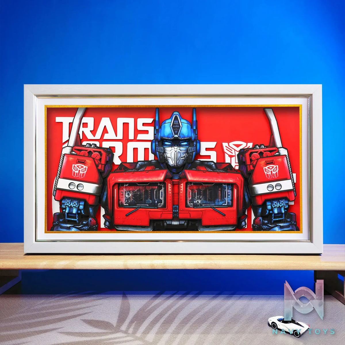 Yu Zhi Jiang Studio – Optimus Prime 3D Decorative Painting Transformers