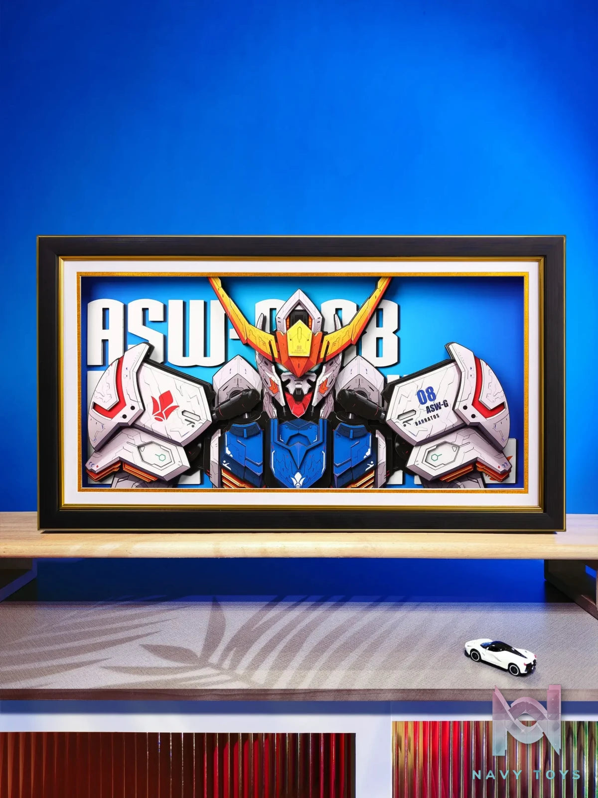 Yu Zhi Jiang Studio – Gundam Barbatos 3D Decorative Painting Gundam
