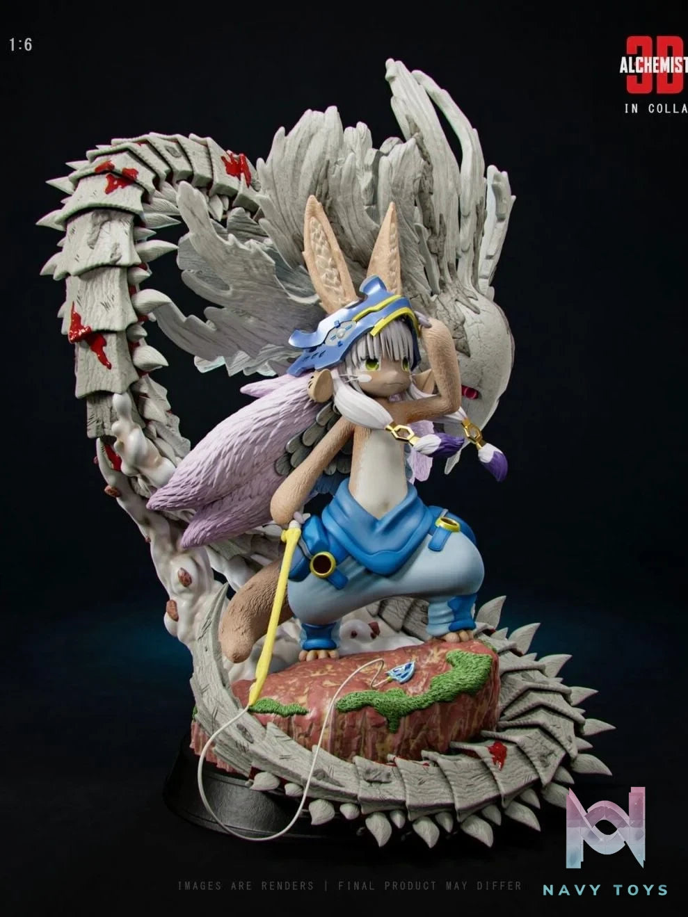 Nanachi & Belaf - 3D Alchemist x Tenshihai resin statue Tenshihaii Studio anime figure