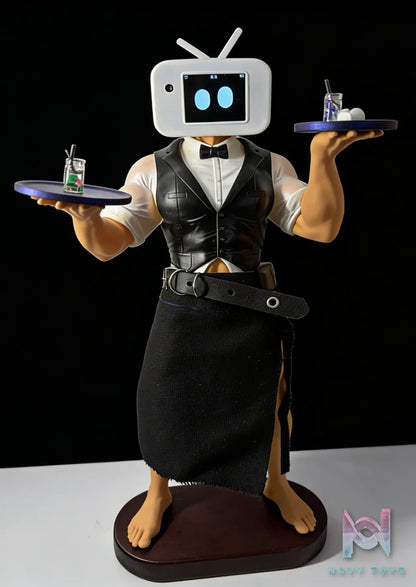 Salted Fish Studio – AI Salted Fish “hi” X “waiter” Statue (Licensed)