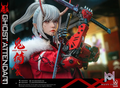 POP COSTUME Studio – GS-002 Ghost Attendant Red Remains 1/6 Action Figure (Licensed)