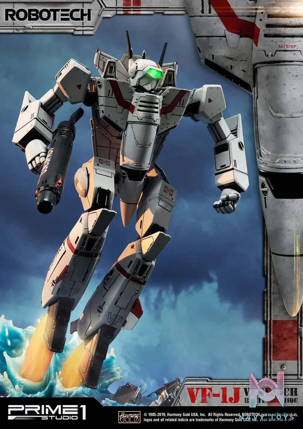 Prime 1 Studio – Premium Masterline Robotech VF-1J Officer’s Veritech Battloid Mode PMRT-05 (Licensed)