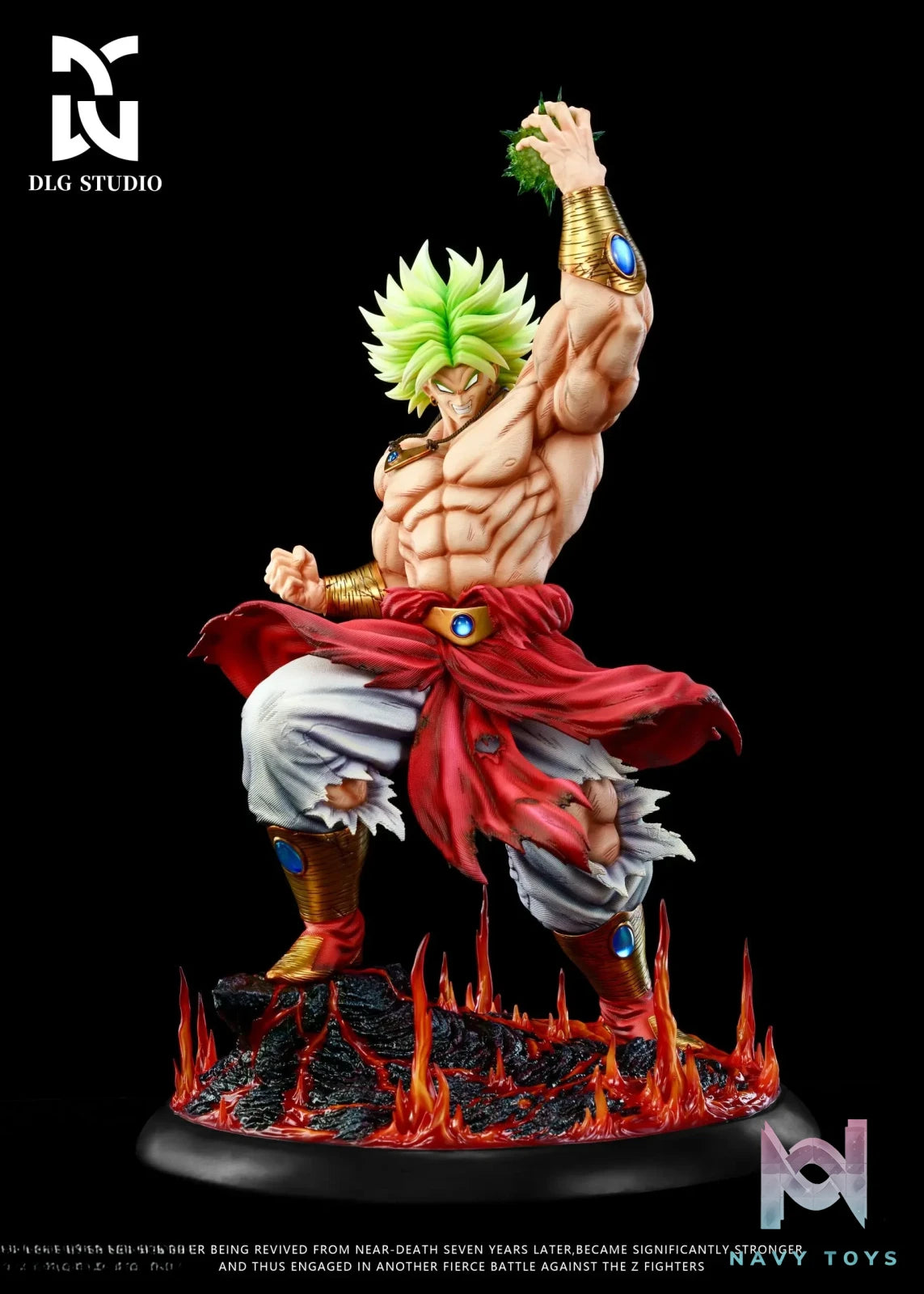 DLG Studio – Broly Single Character Museum Statue Series Dragon Ball