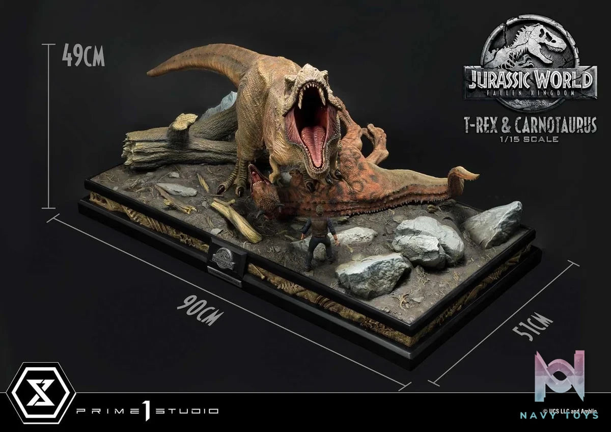 Tyrannosaurus - Rex & Carnotaurus - Jurassic World - Prime 1 Studio resin statue Prime 1 Studio anime figure