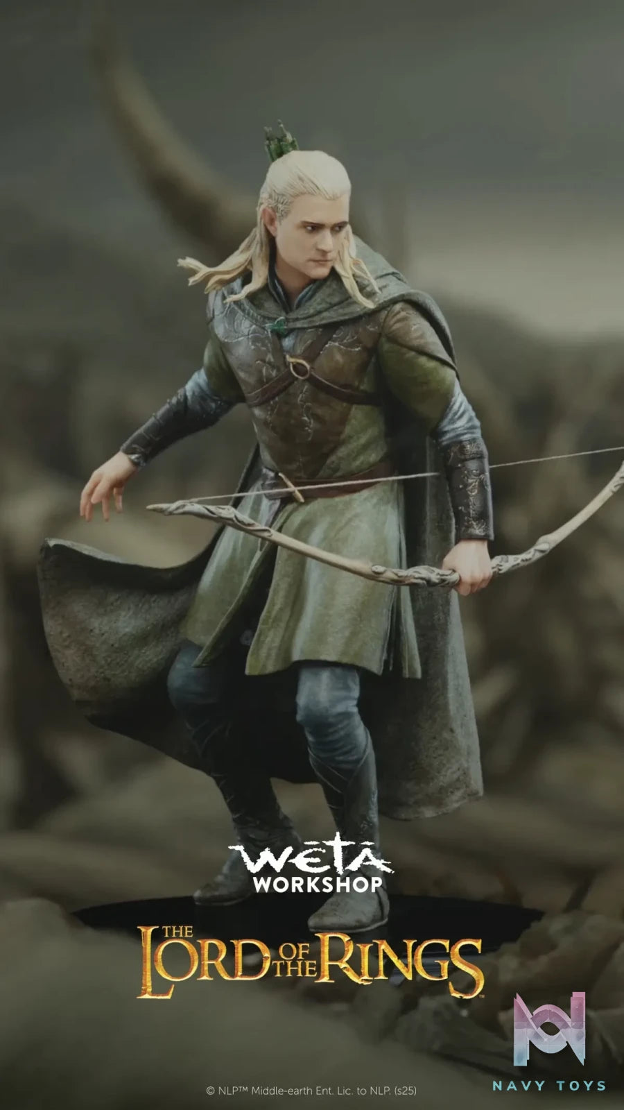 WETA Workshop Studio – The Lord of the Rings Legolas 86-01-04761 (Licensed)