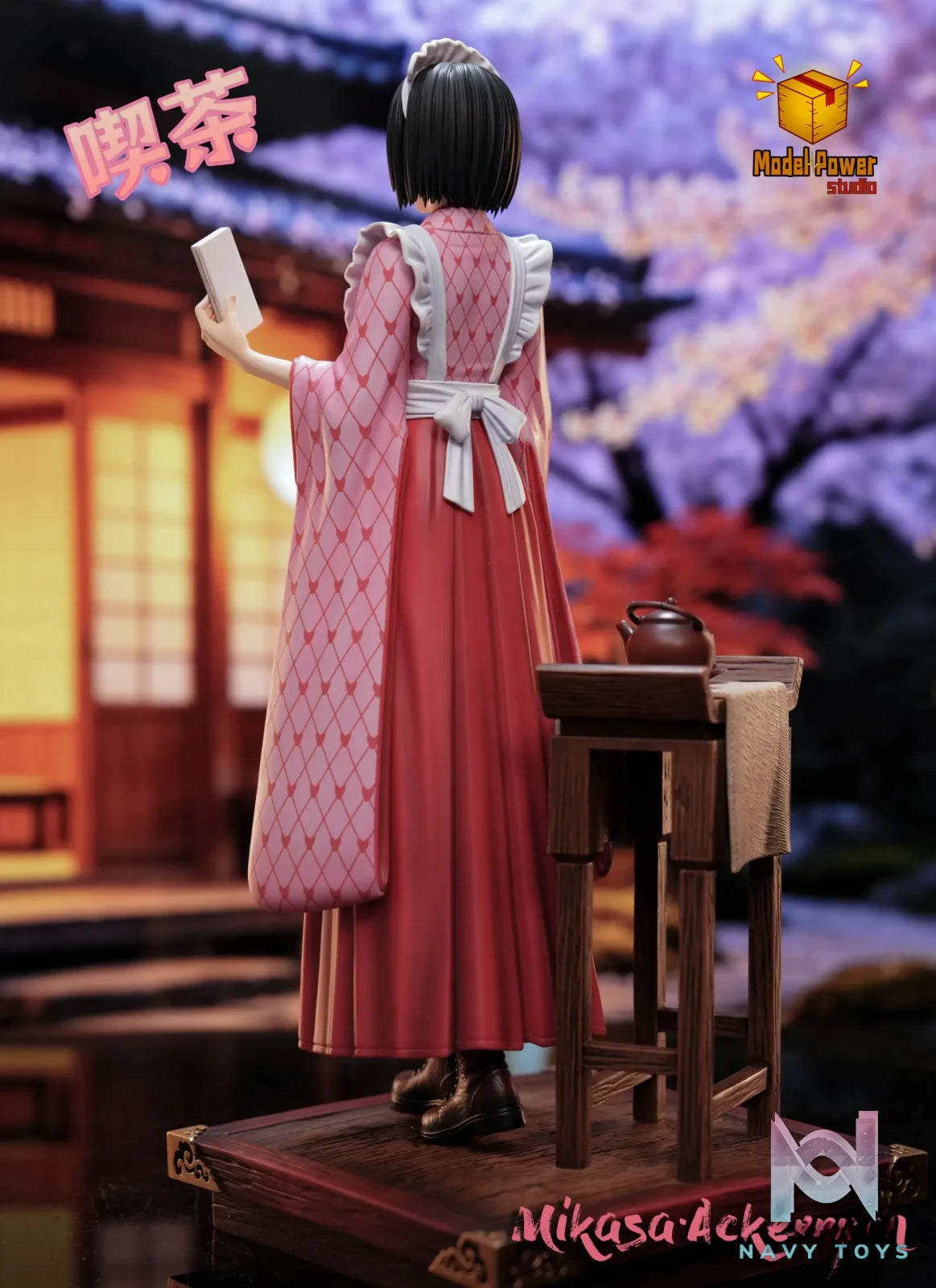 Model Power Studio – Mikasa Ackerman Cafe Attack on Titan
