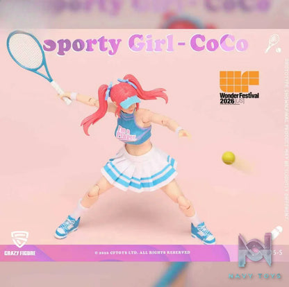 Crazy Figure – 1/12 Sports Girl Coco Action Figure (Licensed)