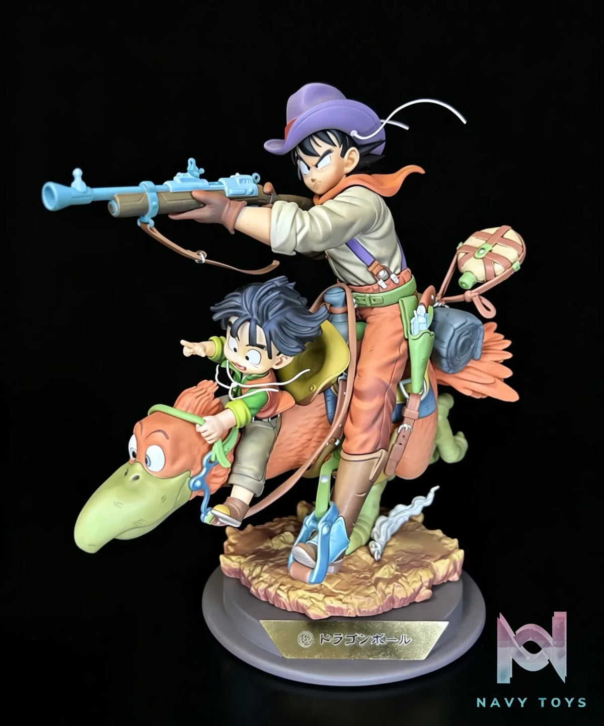 SGJ Studio – Son Goku X Son Gohan Riding a Bird Dragon Ball