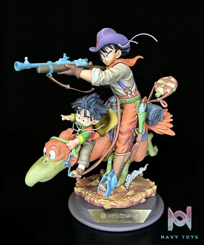SGJ Studio – Son Goku X Son Gohan Riding a Bird Dragon Ball
