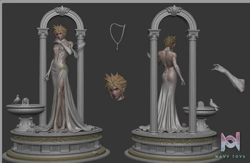 NekoNest Studio – Cloud Strife Final Fantasy VII
