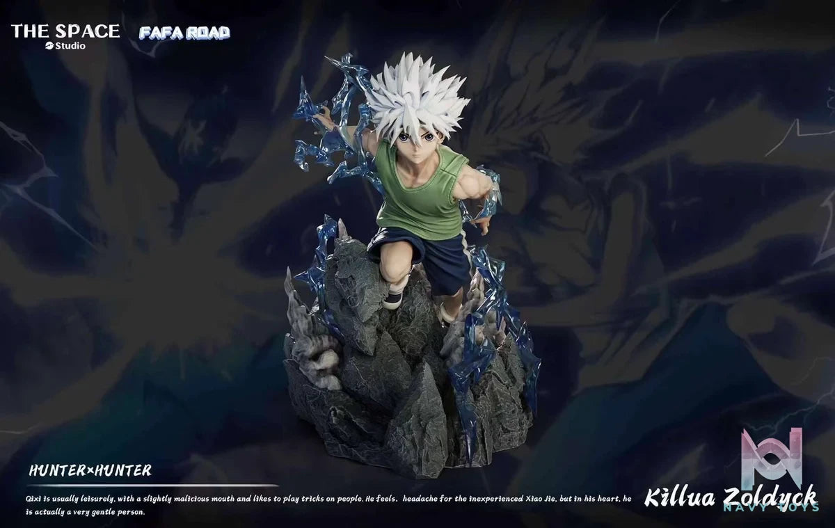 Killua Zoldyck - Hunter x Hunter - The Face Fafa Road resin statue The Space FaFa Road Studio anime figure