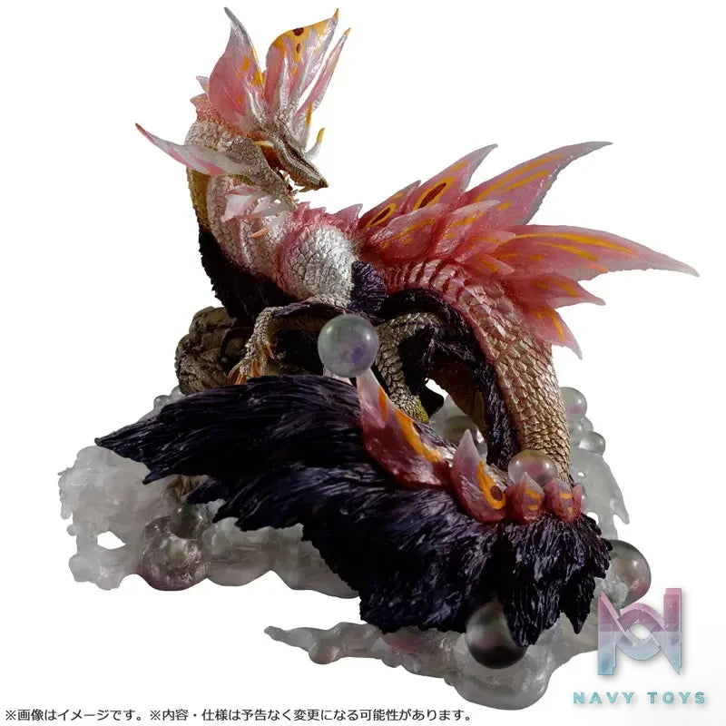 CAPCOM Studio – Capcom Figure Builder Creator’s Model Bubble Fox Wyvern Mizutsune X Black Eclipse Wyvern Gore Magala Reproduction Edition Complete Figure (Licensed)