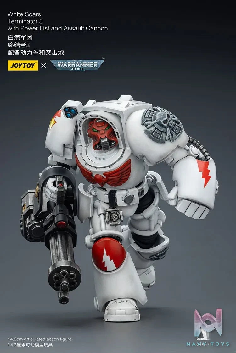 JOYTOY – White Scars Terminator 1 X 2 X 3 JT03189 JT03196 JT03202 (Licensed)