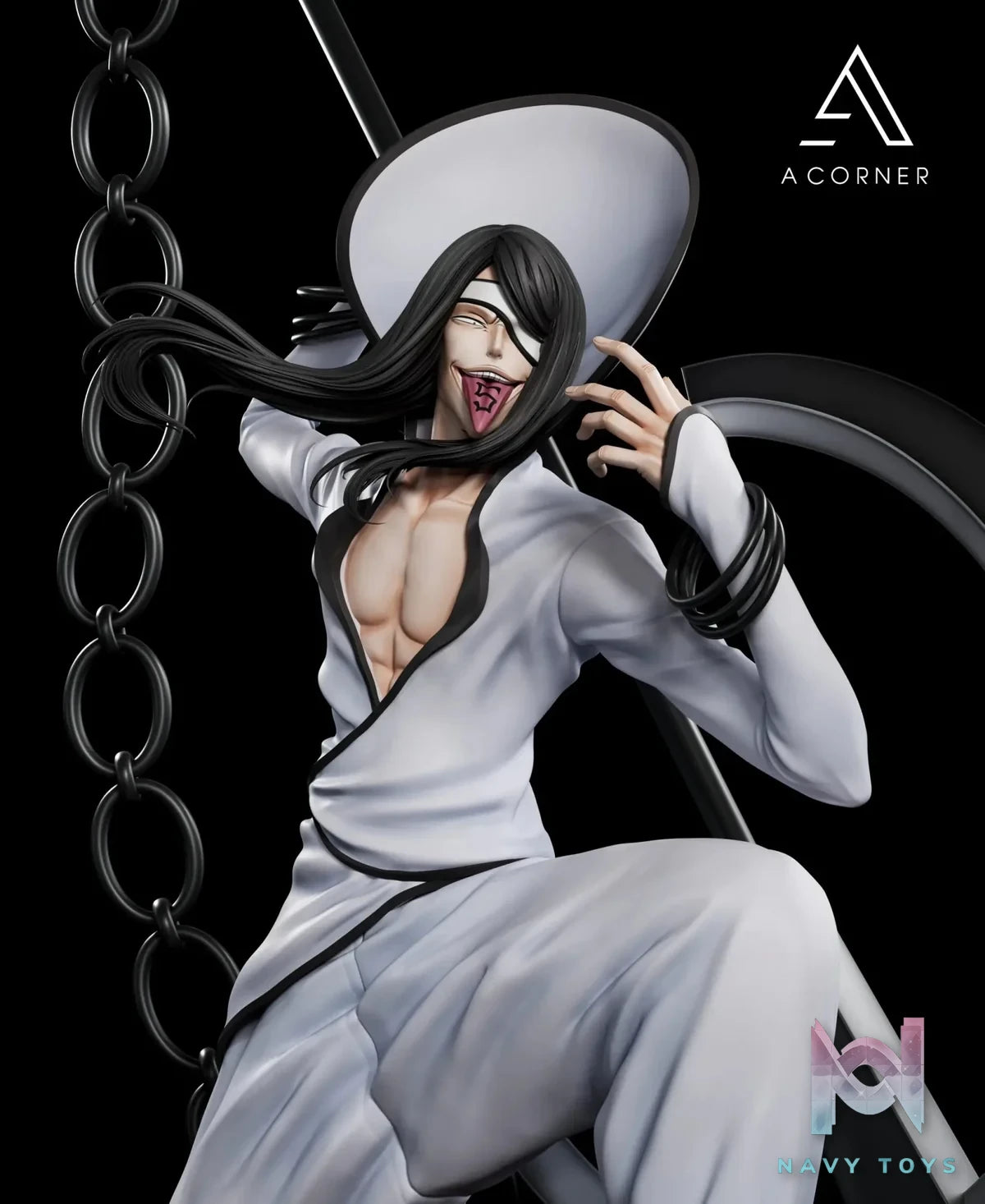 A Corner Studio - Espada Series No.5 x No.8 x No.0 Bleach resin statue Navy Toys anime figure