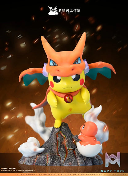 DREAM ELF Studio – Pokémon Pikachu COS Charizard