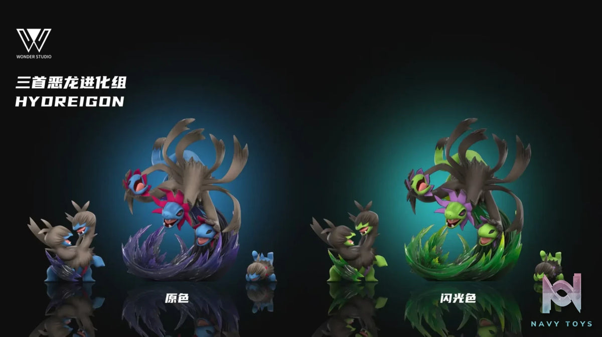 Wonder Studio – Hydreigon Evolution Set Pokémon