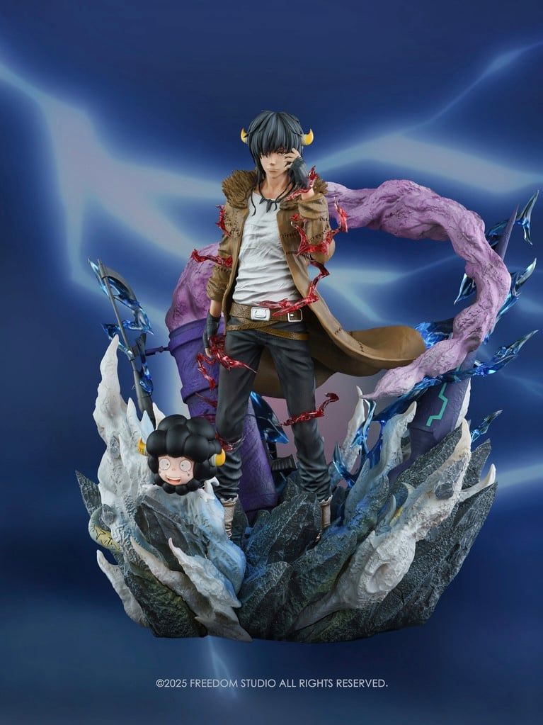 Lambo - Katekyo Hitman Reborn! - Freedom Studio resin statue freedom studio anime figure