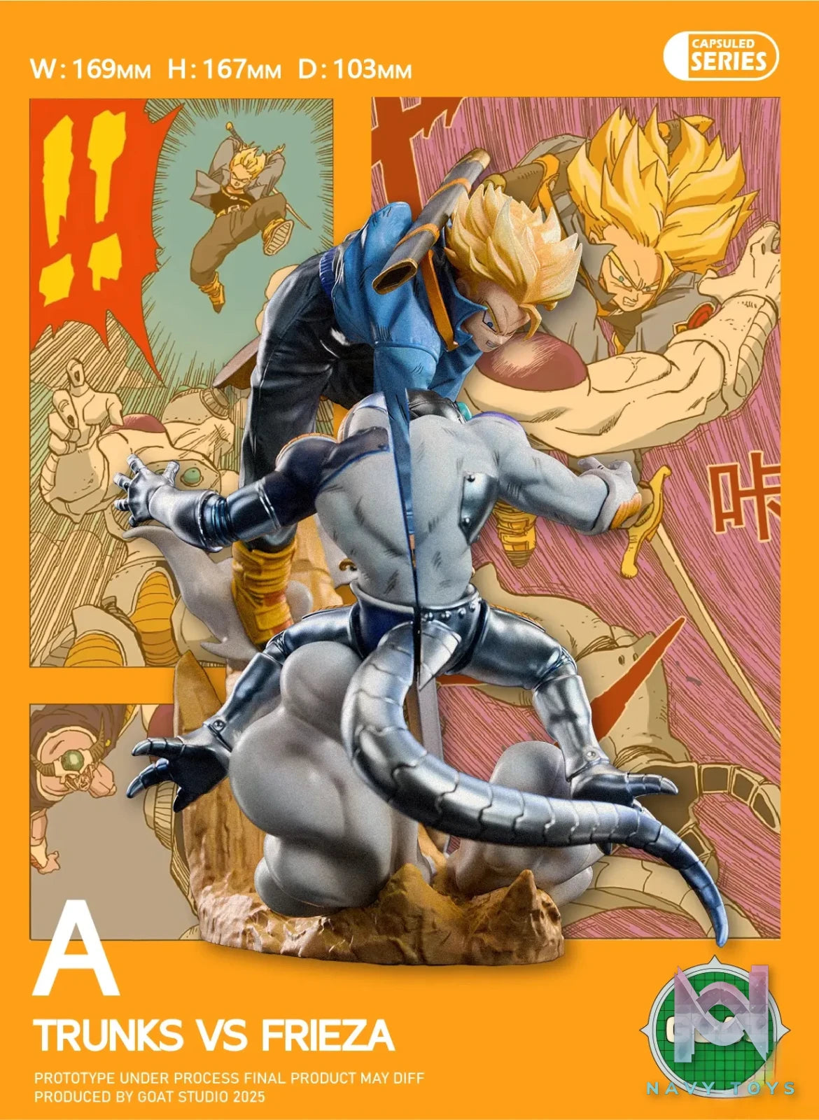 GOAT Studio – Dragon Ball Capsule Series Chapter 1 Cell Chapter