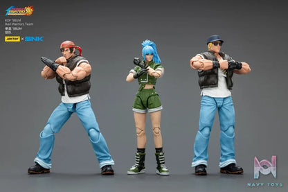 JOYTOY – 1/18 The King of Fighters 98 UM Ikari Team Leona Heidern & Ralf Jones & Clark Still JT01703 JT01710 JT01727 (Licensed)