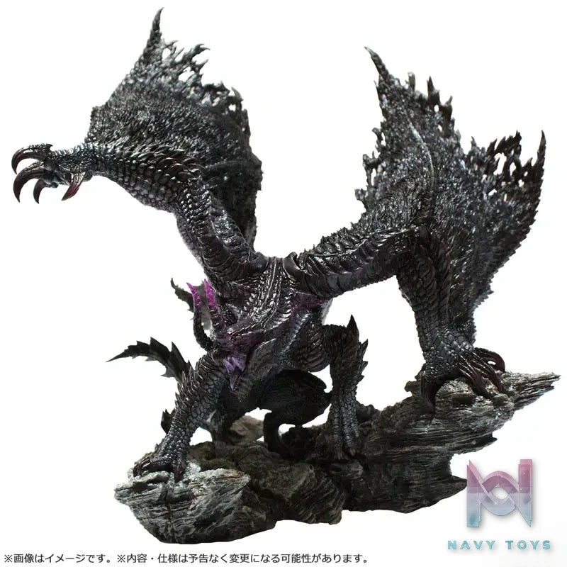 CAPCOM Studio – Capcom Figure Builder Creator’s Model Bubble Fox Wyvern Mizutsune X Black Eclipse Wyvern Gore Magala Reproduction Edition Complete Figure (Licensed)